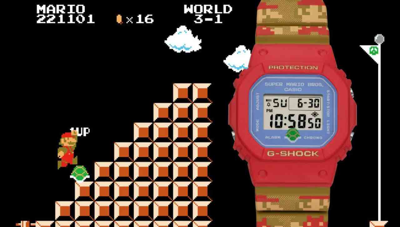 Casio G-Shock di Super Mario, la nuova edizione limitata: vuoi averlo? Ecco come fare