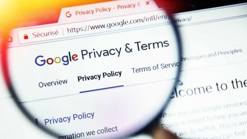 google privacy