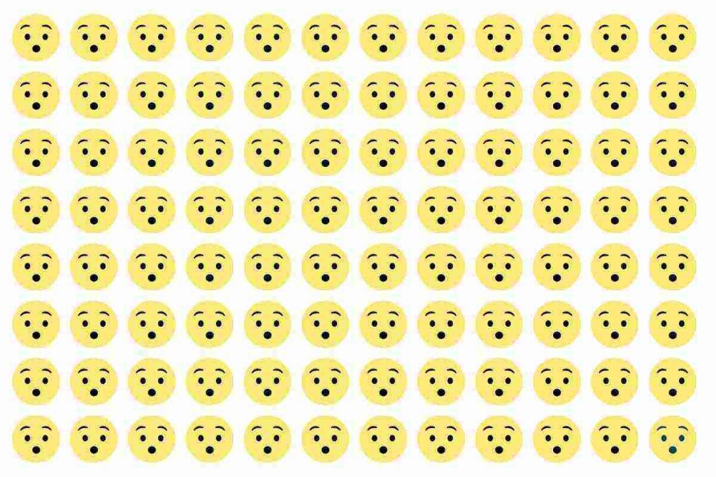 Test visivo con le emoticon
