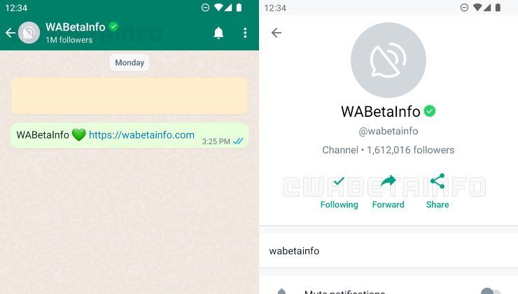 Whatsapp si aggiorna con i canali