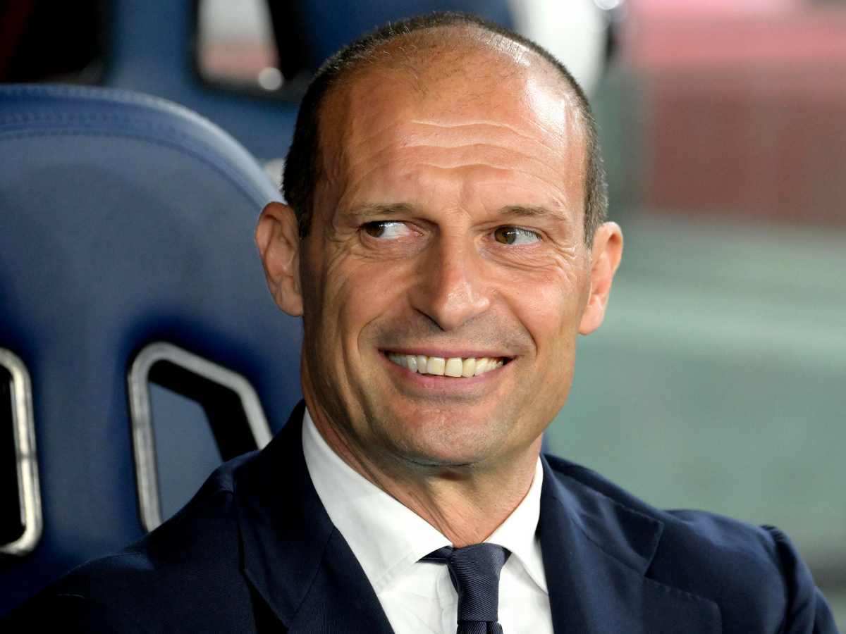 Massimiliano Allegri sorride