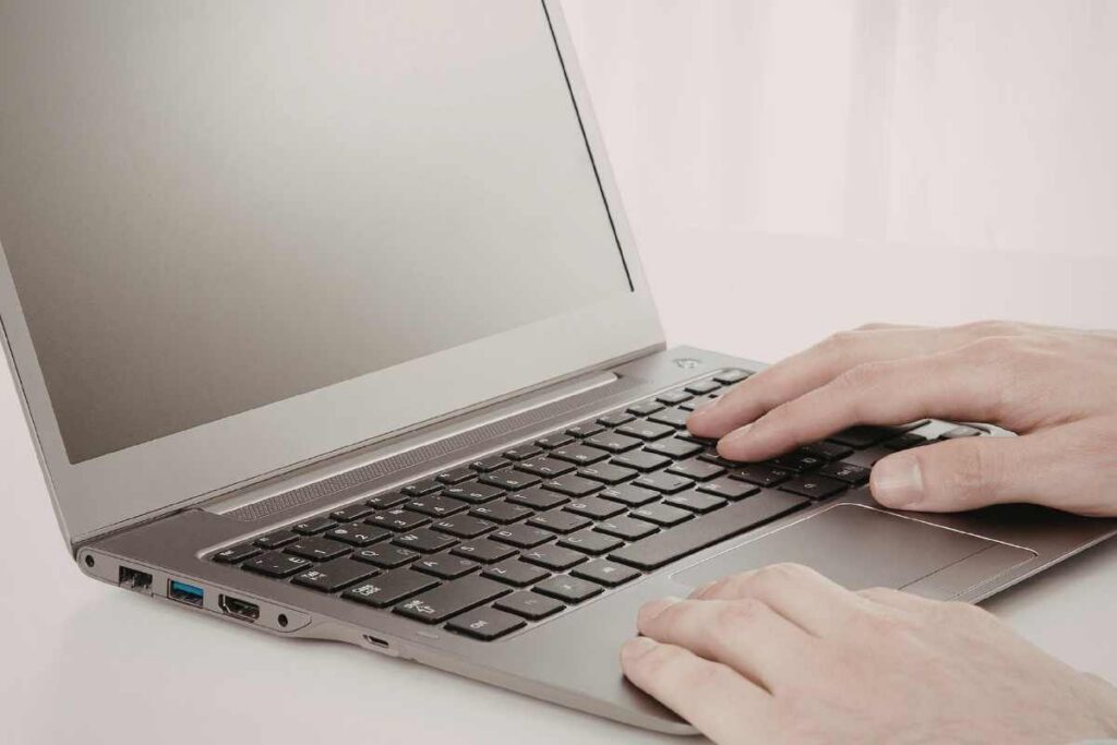Computer spento